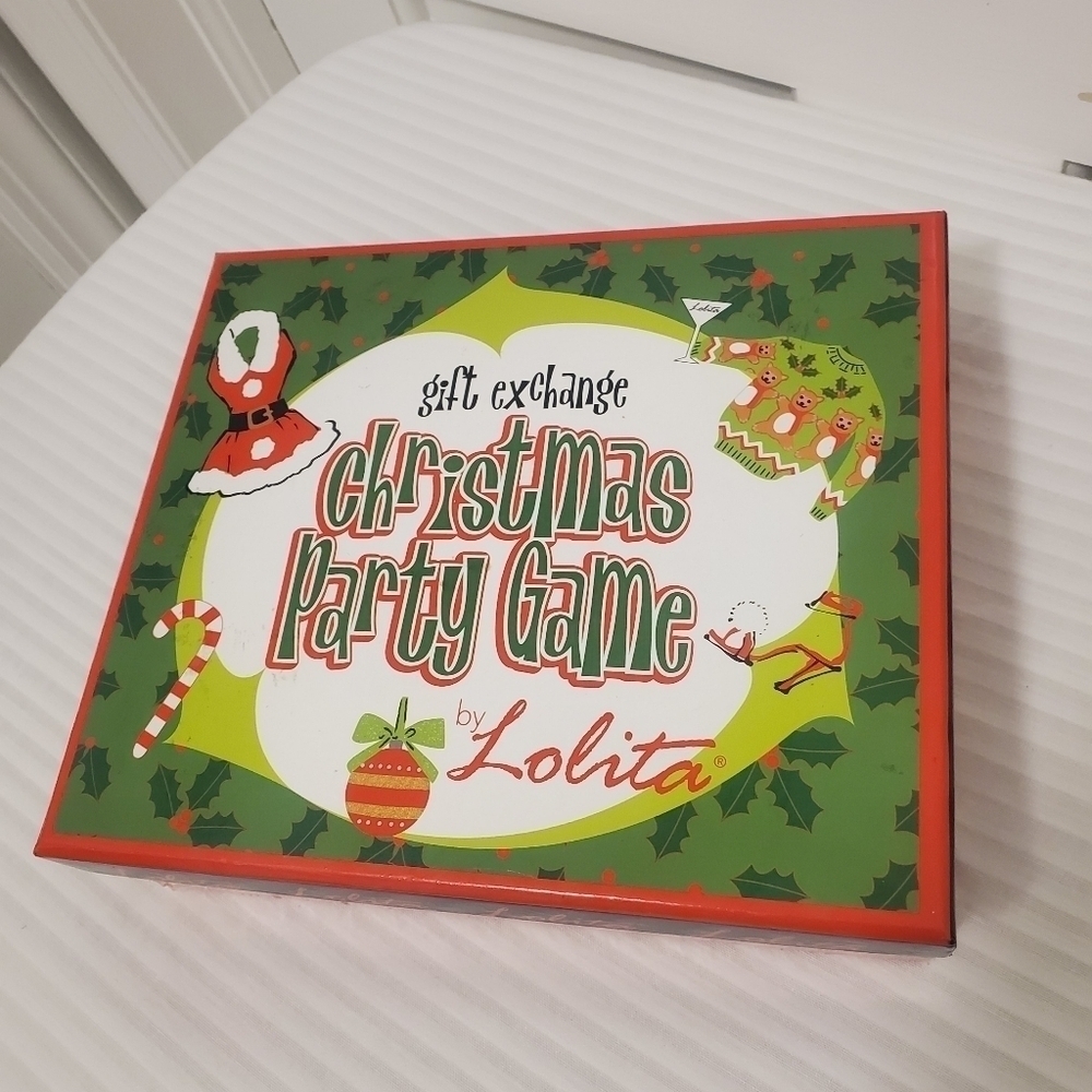 NIB Gift Exchange Christmas Party Game by Lolita, Festive, fun, holiday